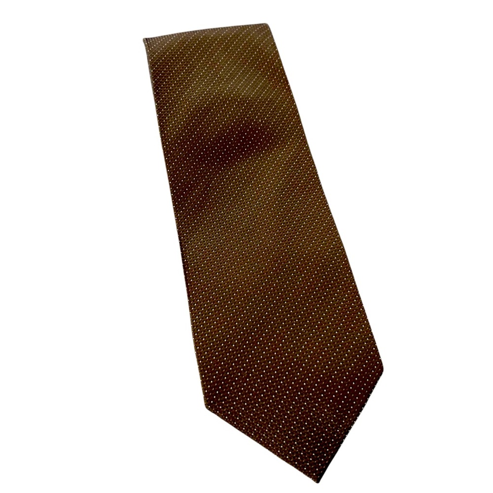 Daniel De Fasson Studio Brown Silk Tie
